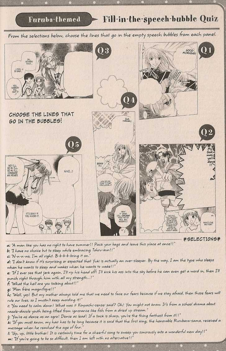 Read Fruits Basket Manga Online