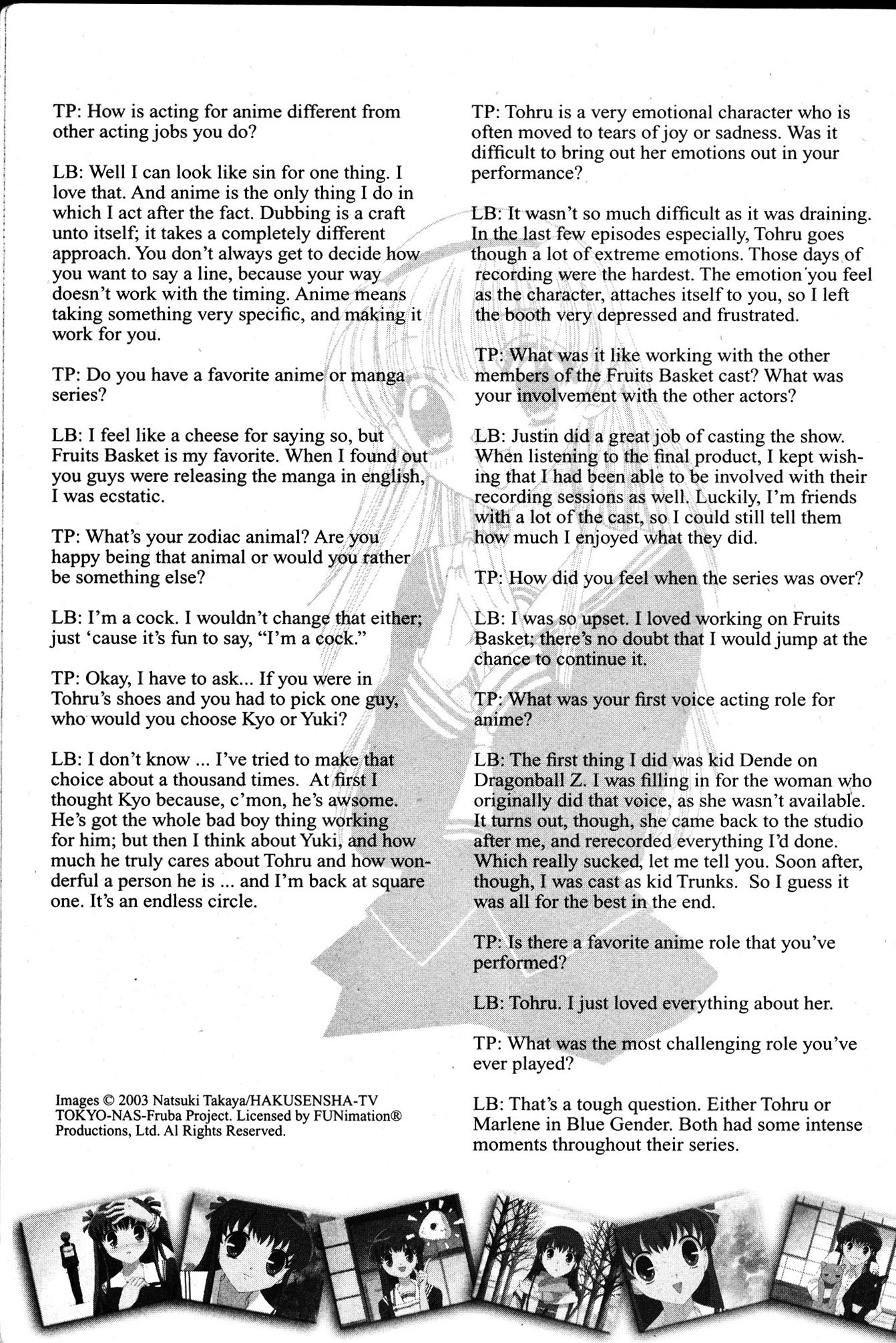 Read Fruits Basket Manga Online
