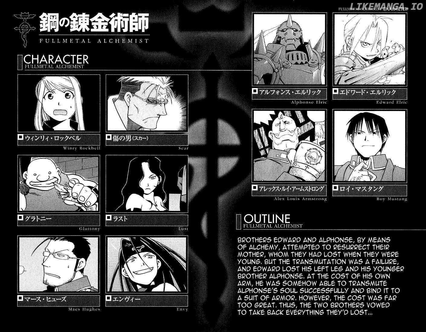 Read Fullmetal Alchemist Manga Online