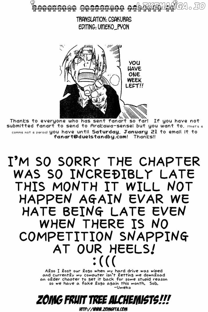 Read Fullmetal Alchemist Manga Online