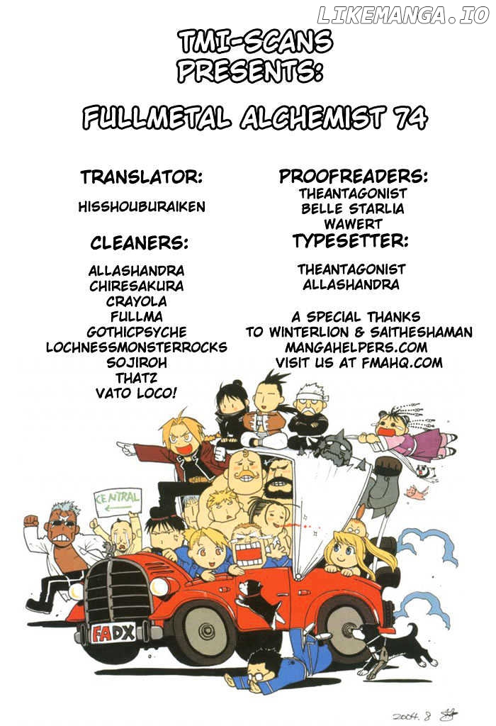 Read Fullmetal Alchemist Manga Online