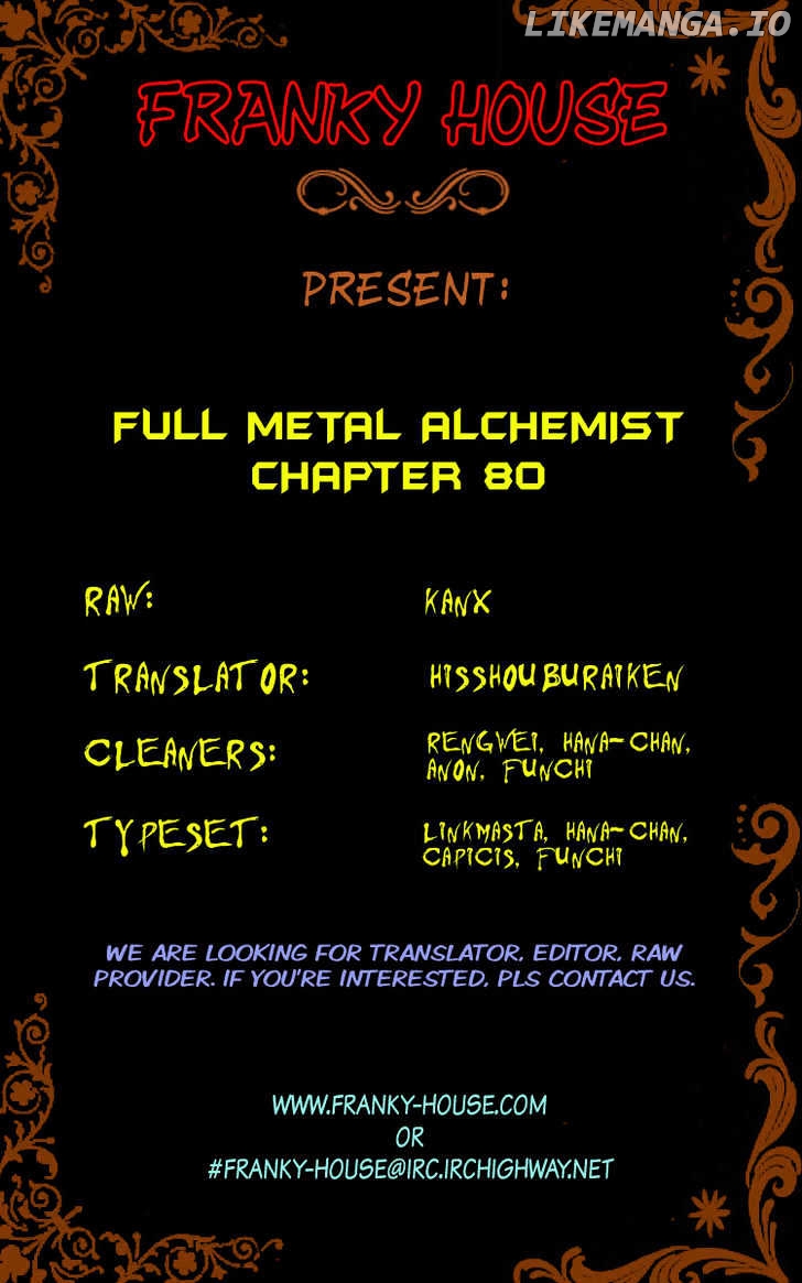 Read Fullmetal Alchemist Manga Online
