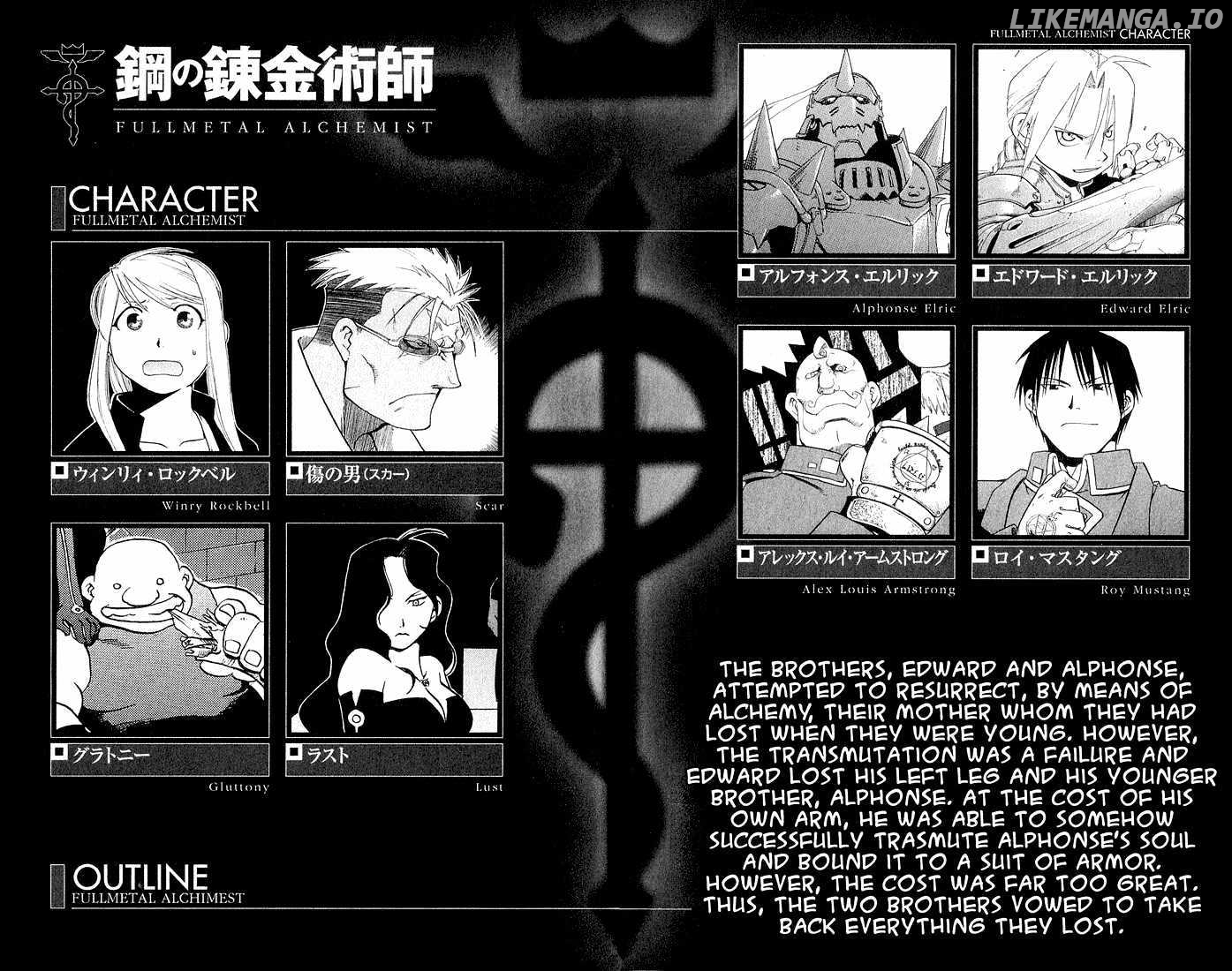Read Fullmetal Alchemist Manga Online