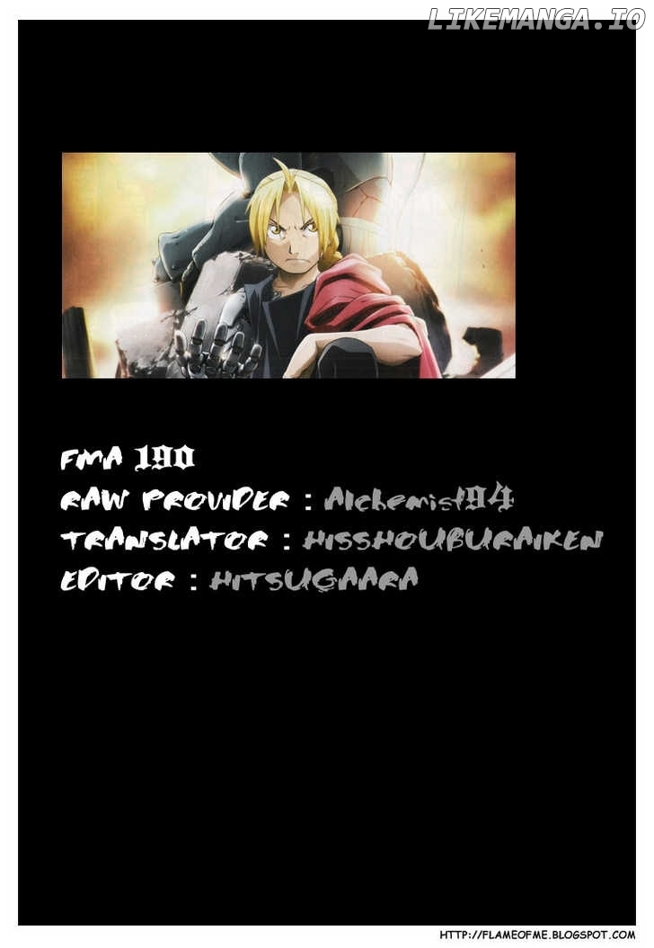 Read Fullmetal Alchemist Manga Online