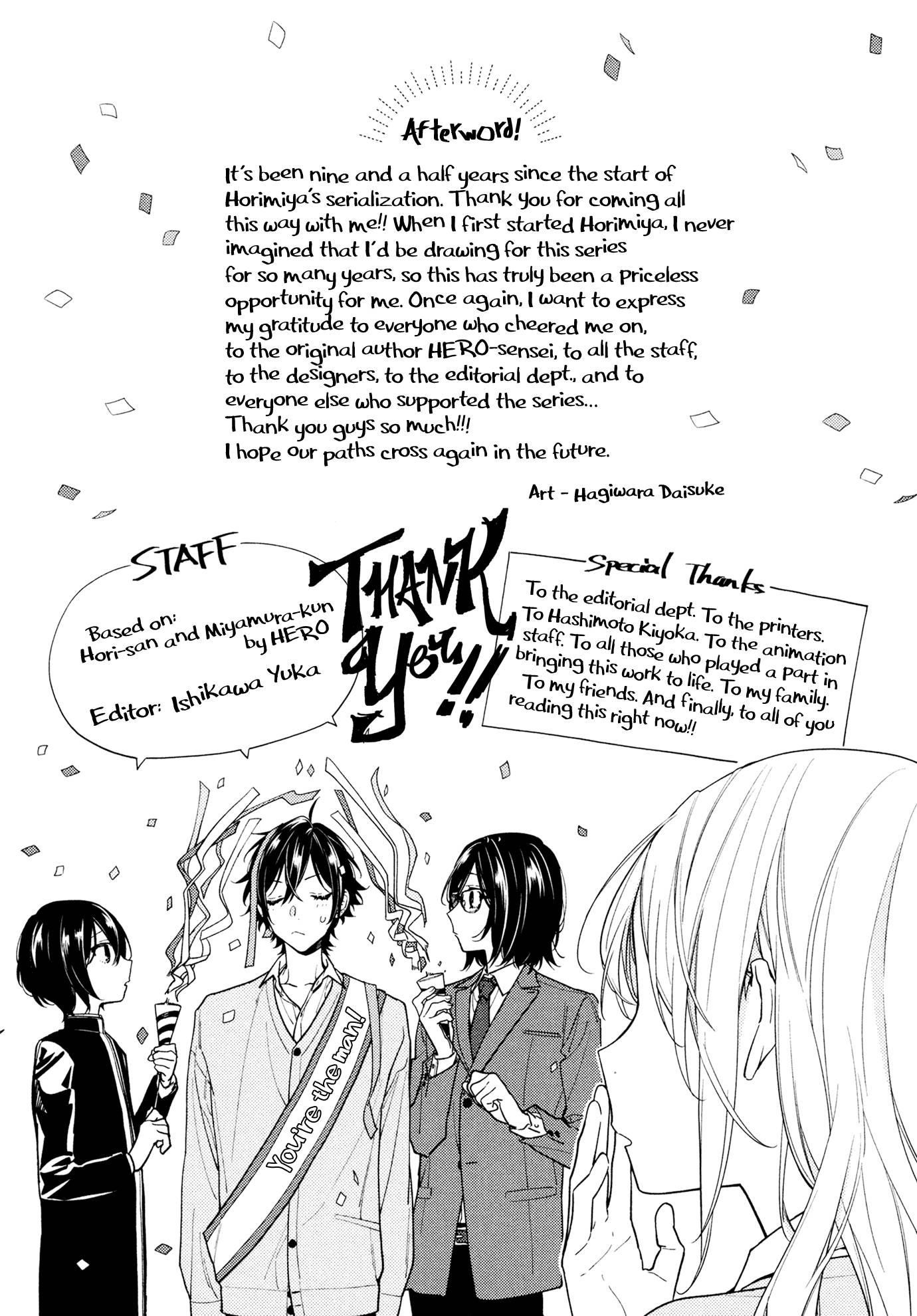 Read HORIMIYA Manga Online