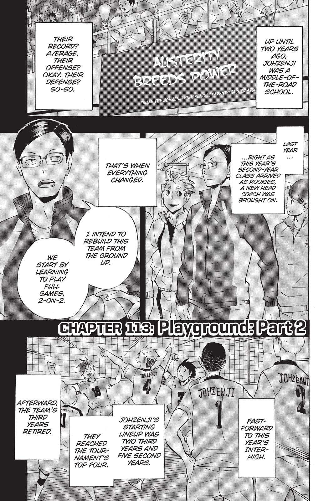 Read Haikyu Manga Online