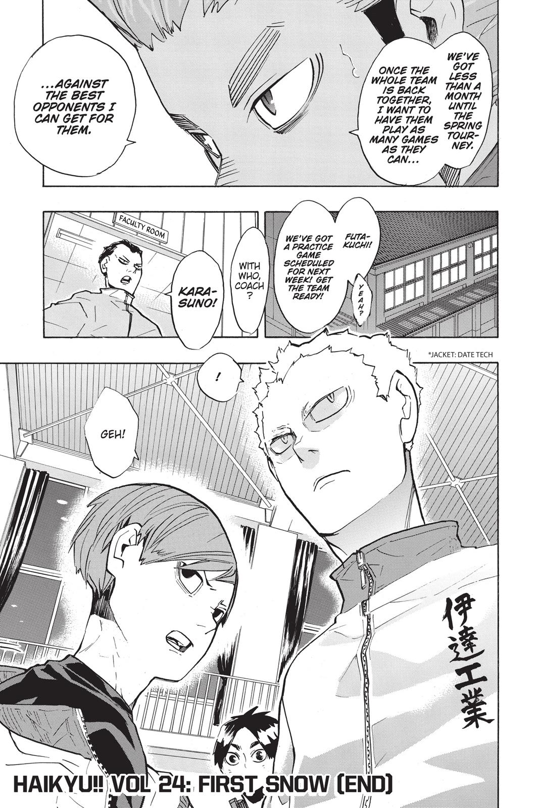 Read Haikyu Manga Online