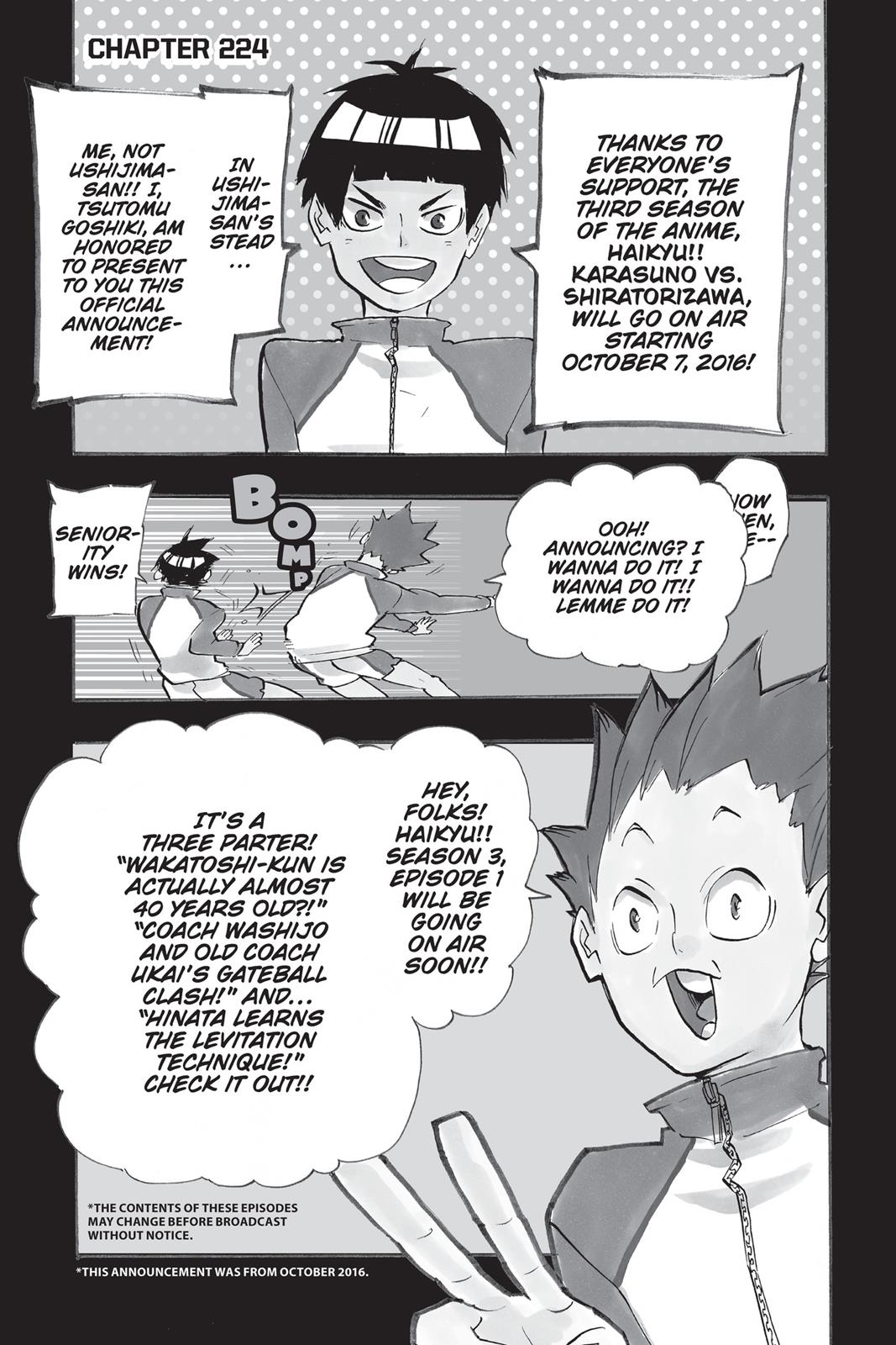 Read Haikyu Manga Online