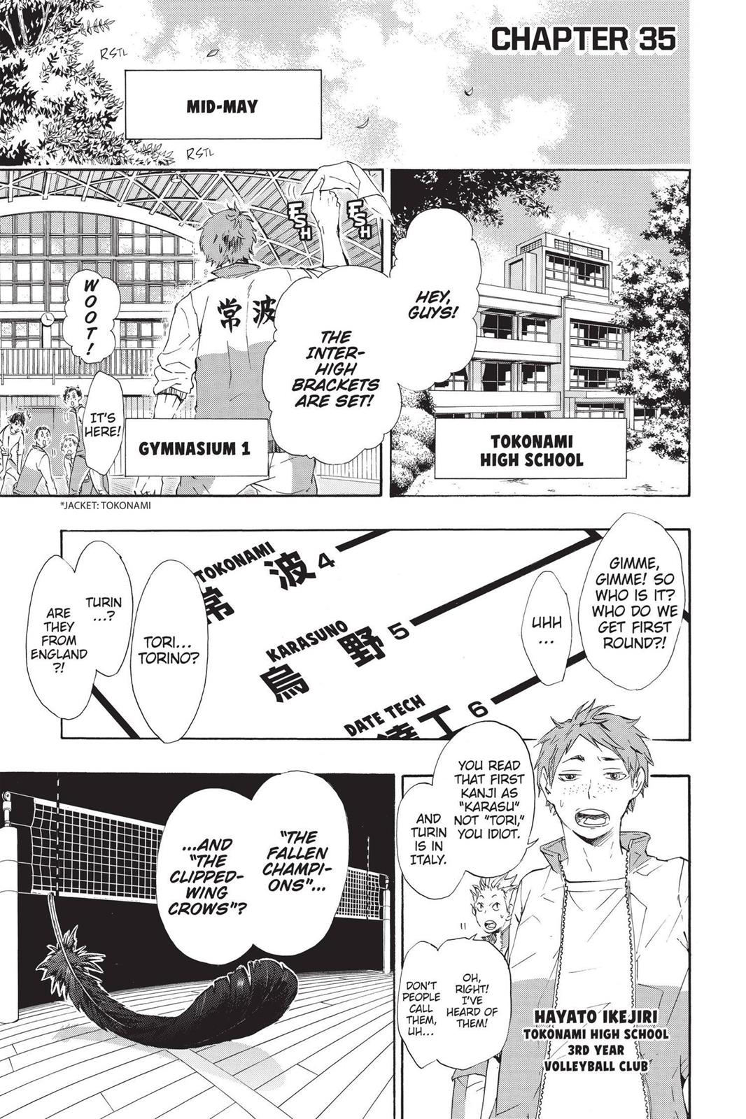 Read Haikyu Manga Online