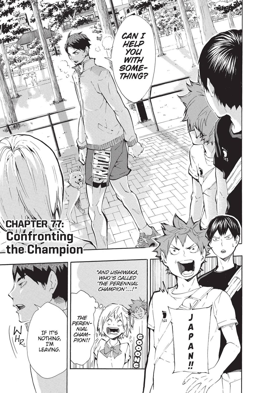 Read Haikyu Manga Online