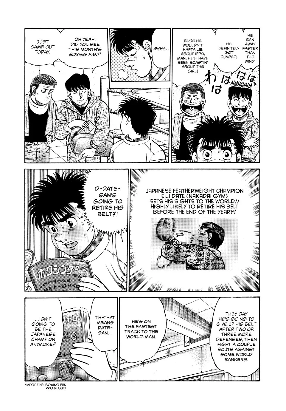 Read Hajime no Ippo Manga Online