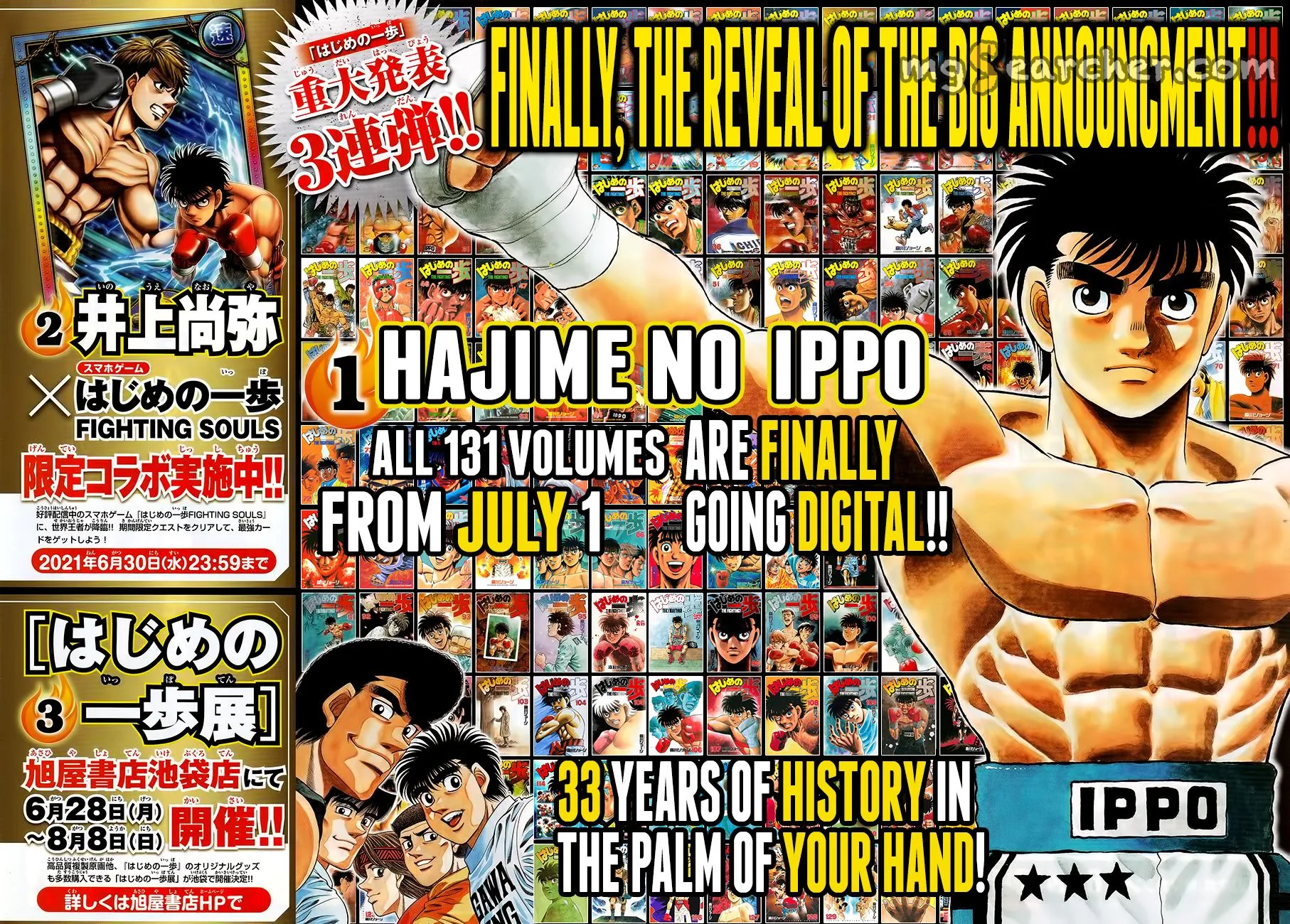 Read Hajime no Ippo Manga Online