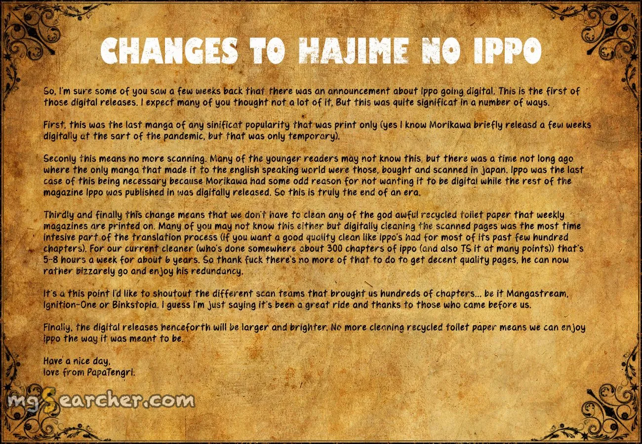 Read Hajime no Ippo Manga Online