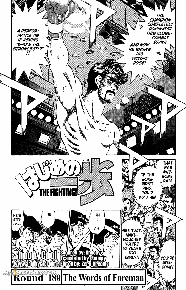 Read Hajime no Ippo Manga Online