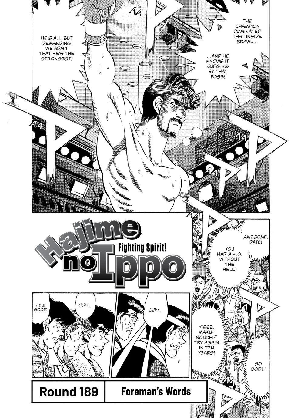 Read Hajime no Ippo Manga Online