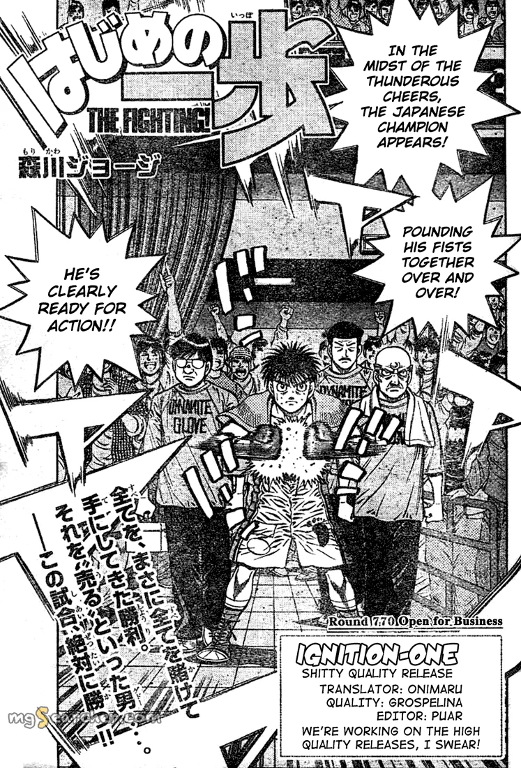 Read Hajime no Ippo Manga Online