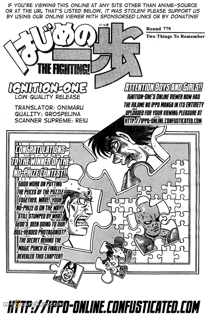 Read Hajime no Ippo Manga Online