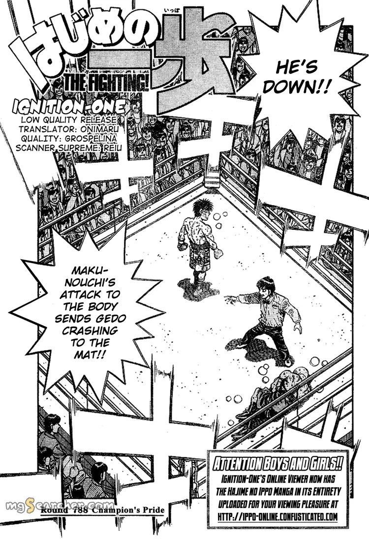 Read Hajime no Ippo Manga Online