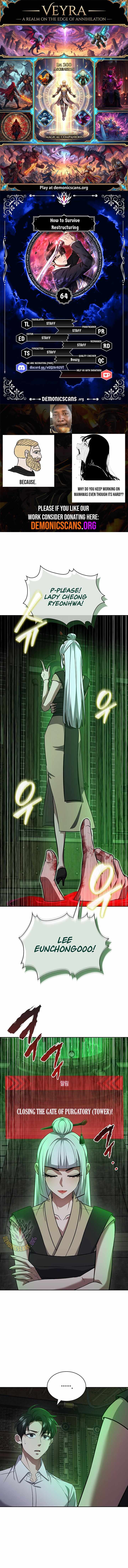 Read How to Survive Restructuring Manga Online