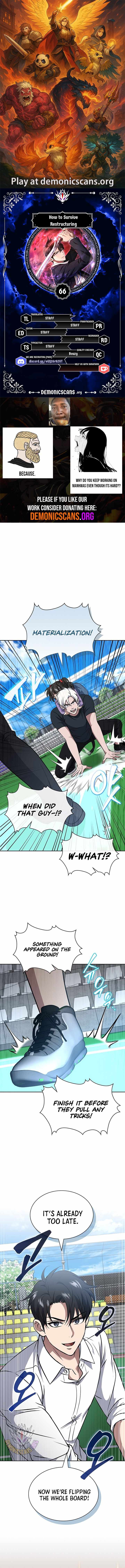 Read How to Survive Restructuring Manga Online
