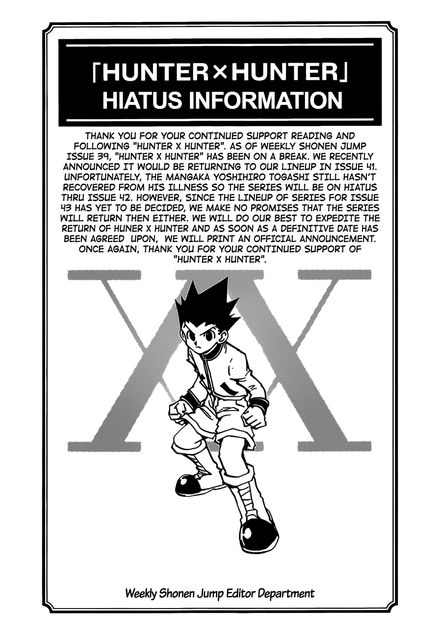 Read Hunter x Hunter Manga Online