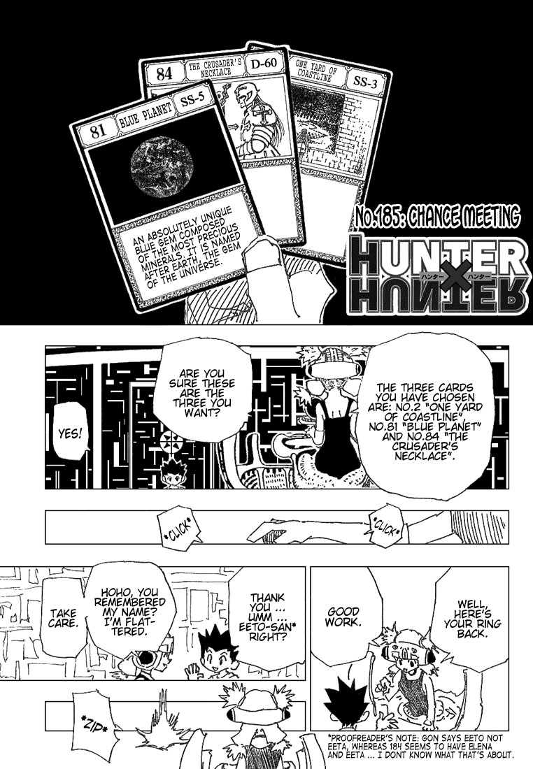 Read Hunter x Hunter Manga Online
