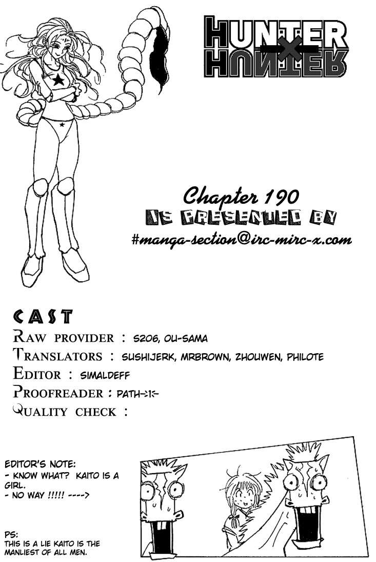 Read Hunter x Hunter Manga Online