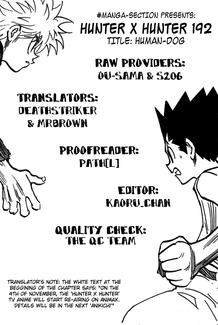 Read Hunter x Hunter Manga Online