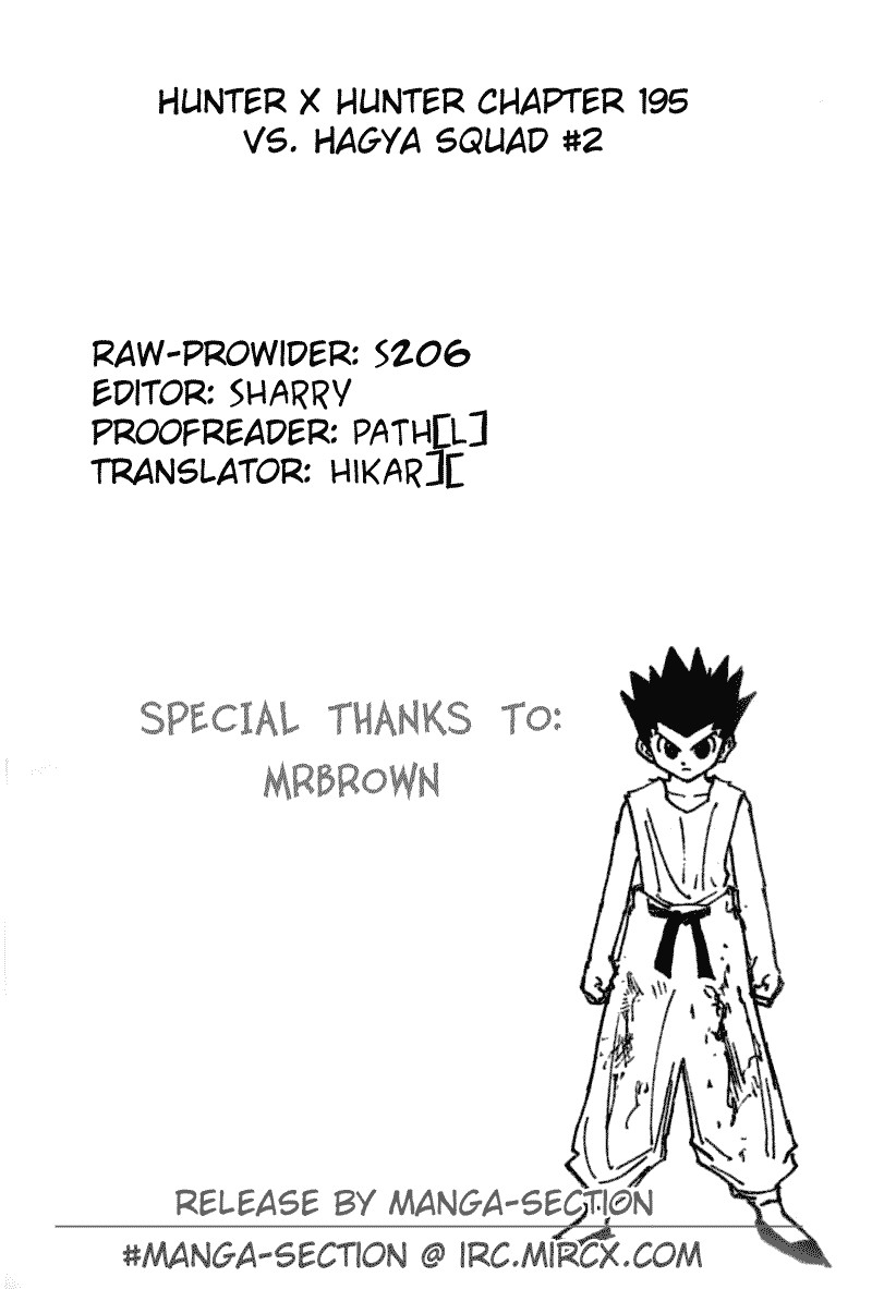 Read Hunter x Hunter Manga Online