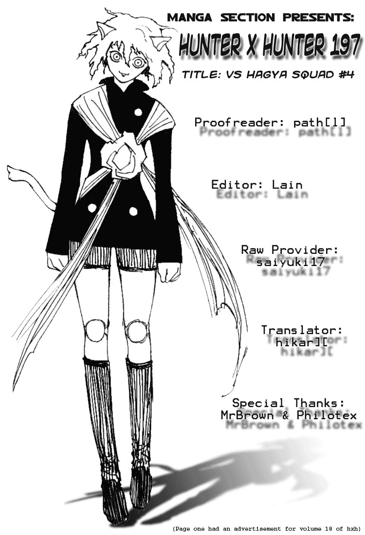 Read Hunter x Hunter Manga Online