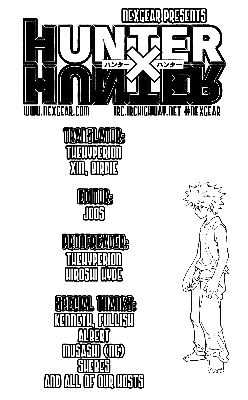 Read Hunter x Hunter Manga Online