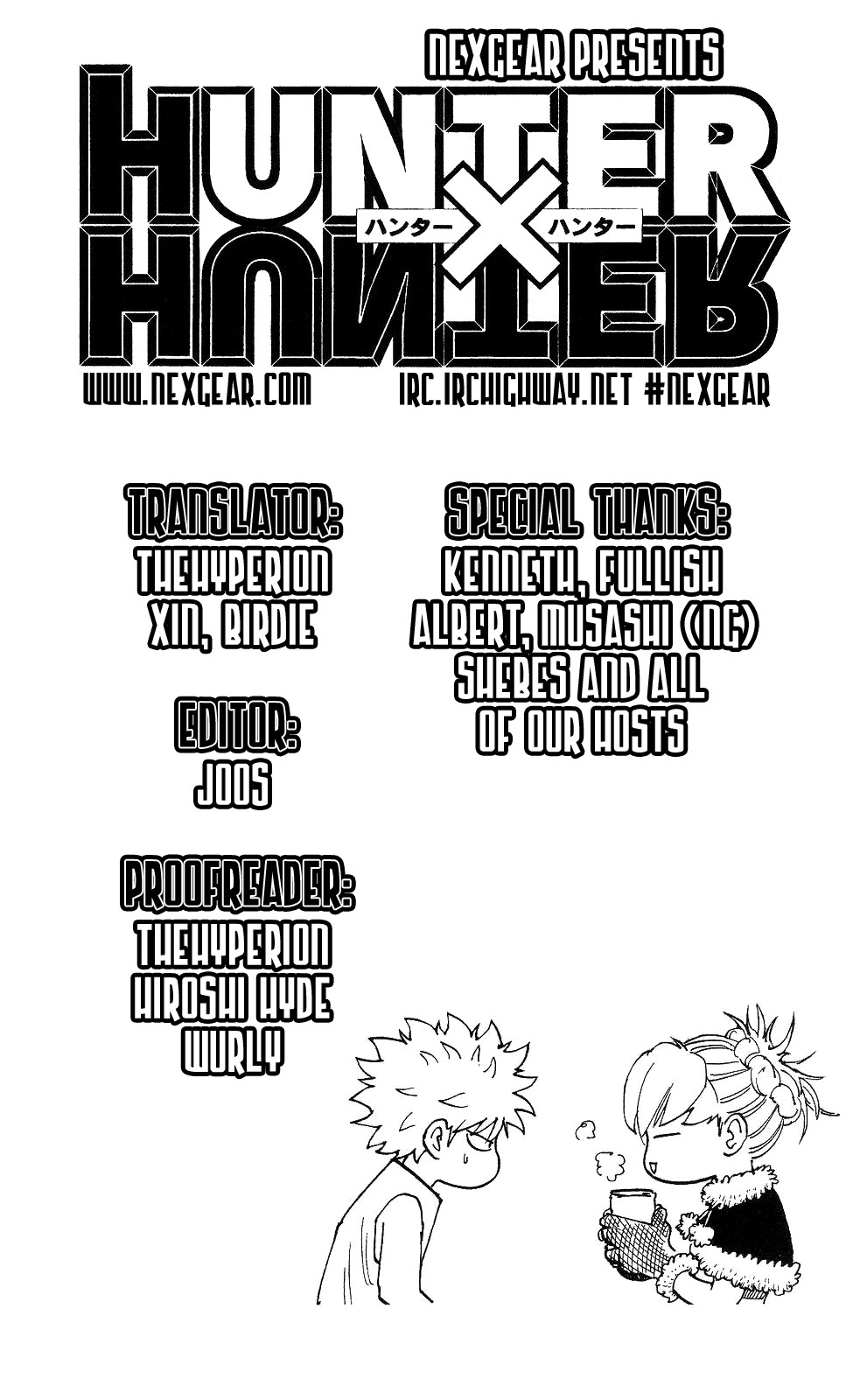Read Hunter x Hunter Manga Online
