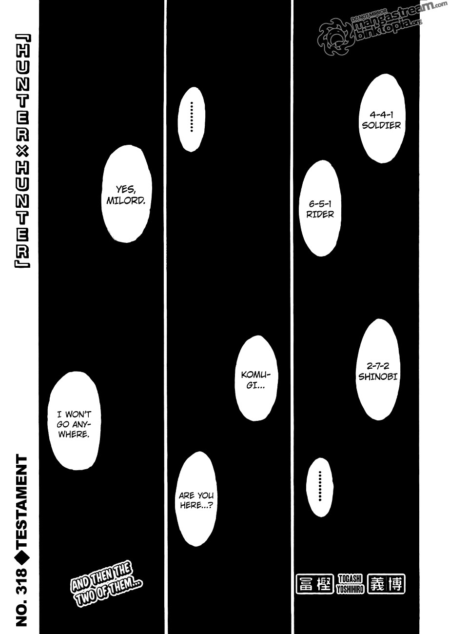Read Hunter x Hunter Manga Online