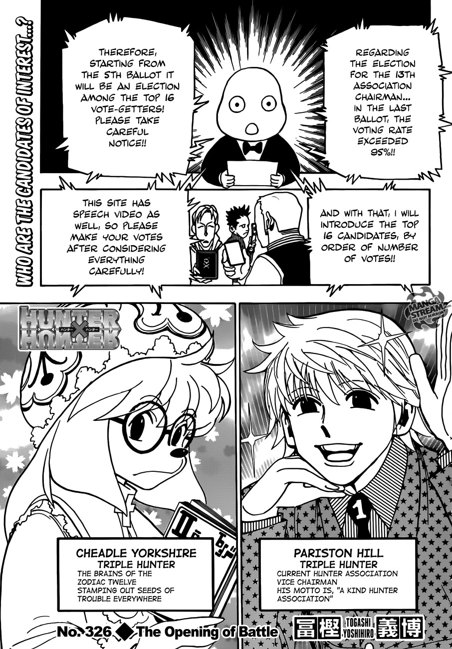 Read Hunter x Hunter Manga Online