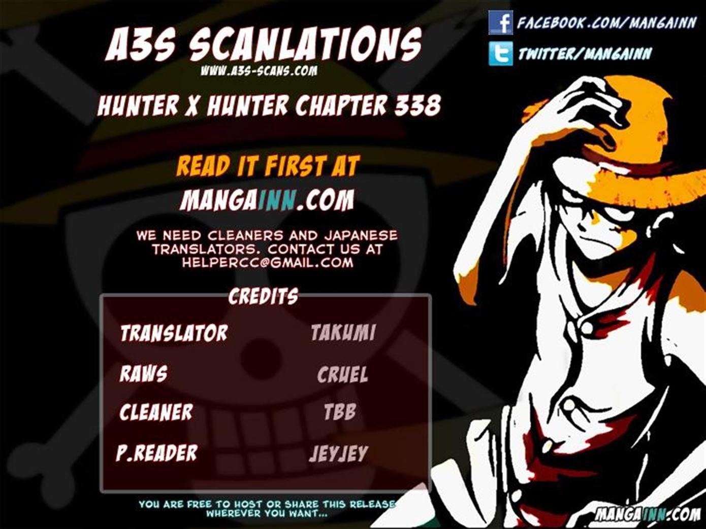 Read Hunter x Hunter Manga Online