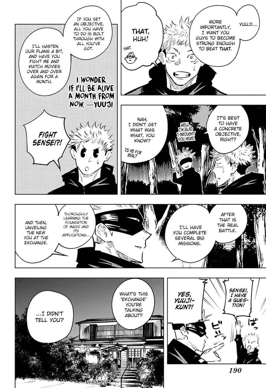 Read JUJUTSU KAISEN Manga Online