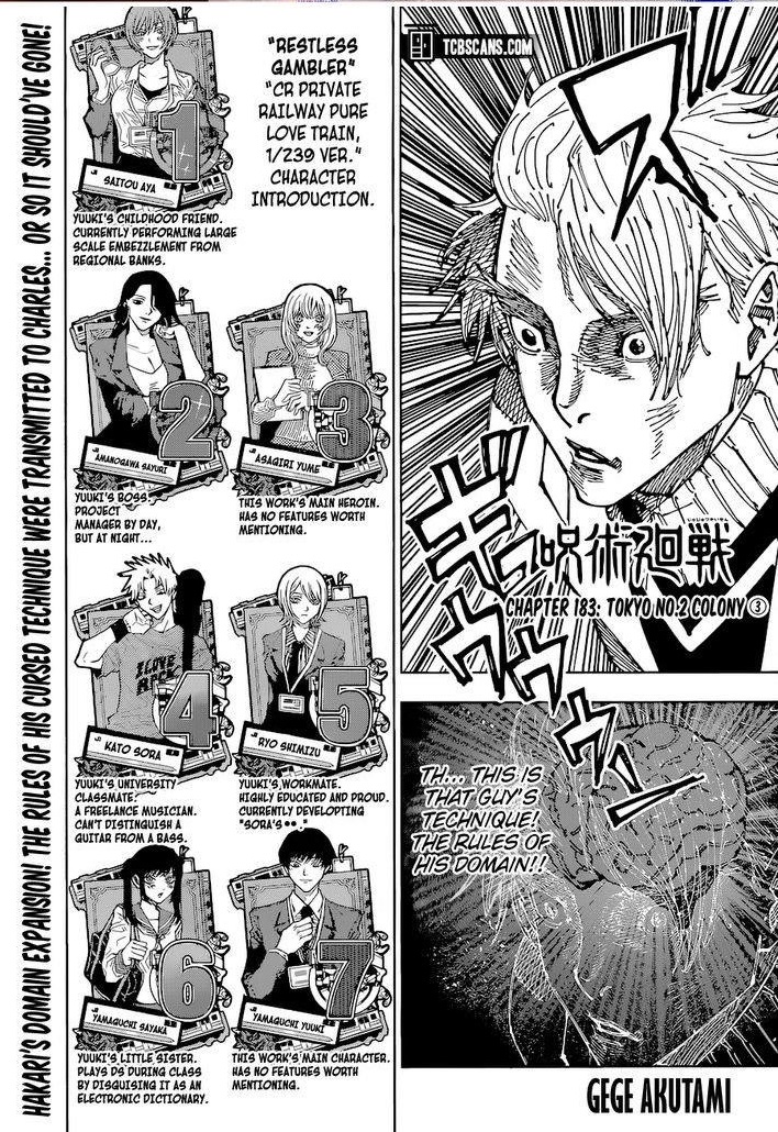 Read JUJUTSU KAISEN Manga Online