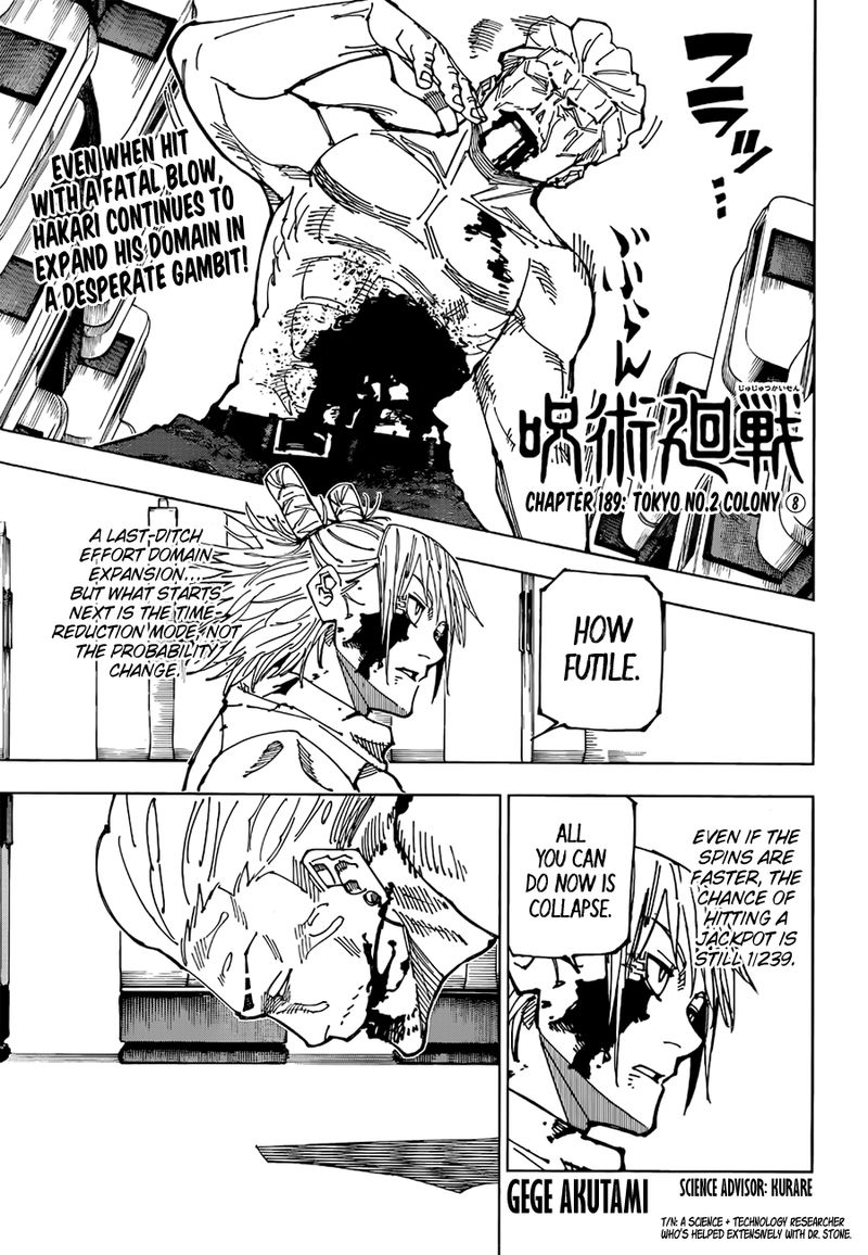 Read JUJUTSU KAISEN Manga Online
