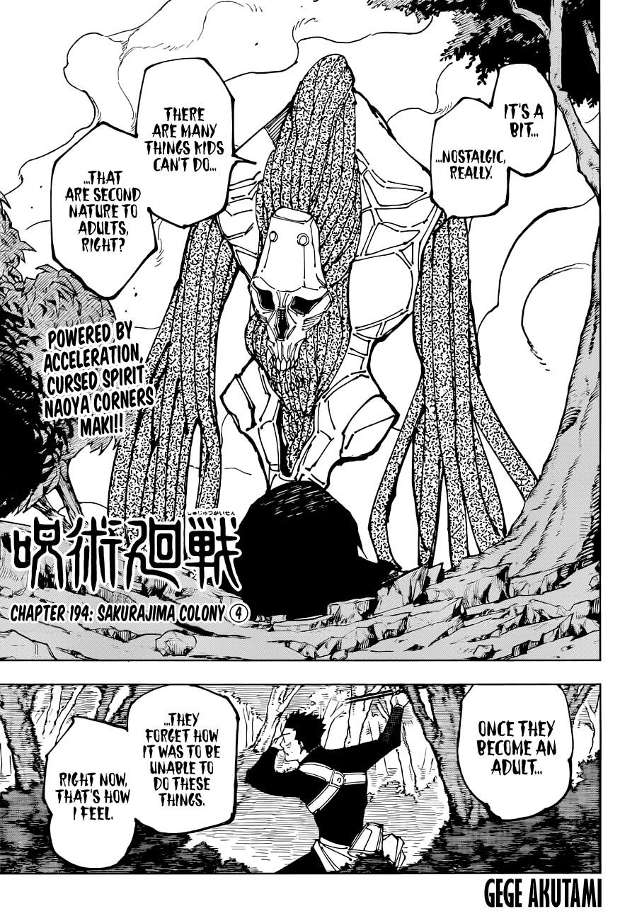 Read JUJUTSU KAISEN Manga Online