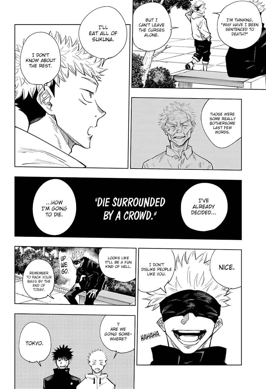 Read JUJUTSU KAISEN Manga Online
