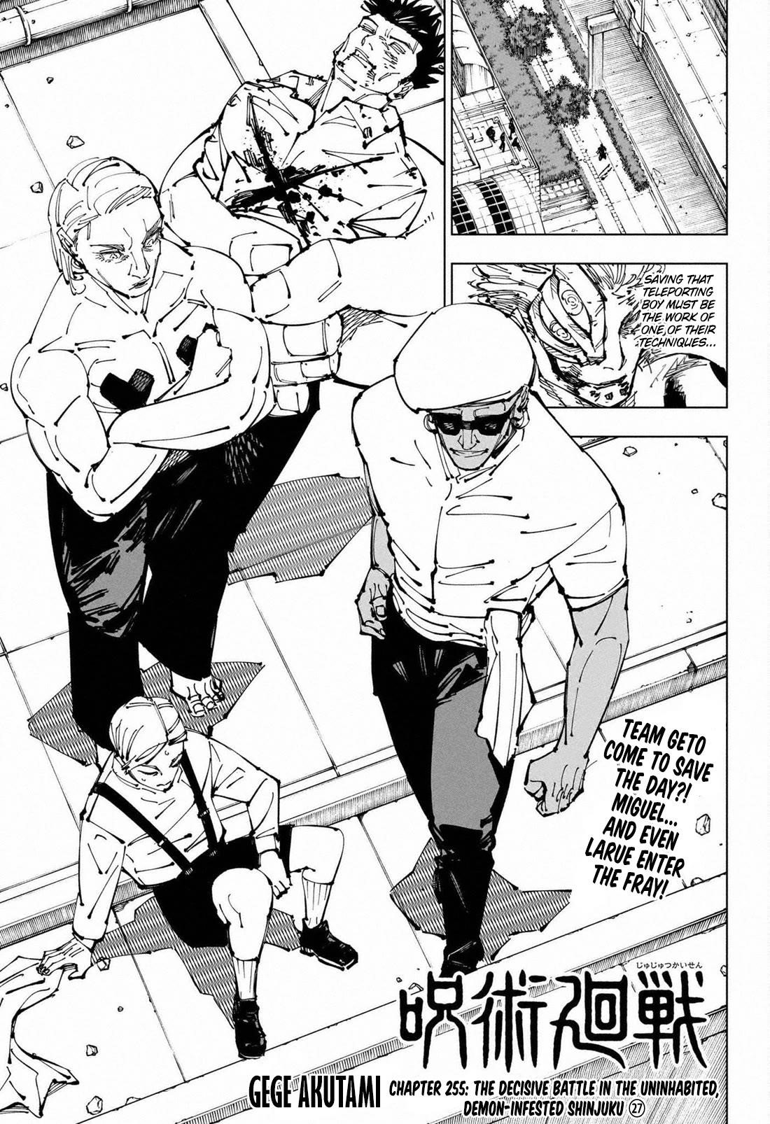 Read JUJUTSU KAISEN Manga Online
