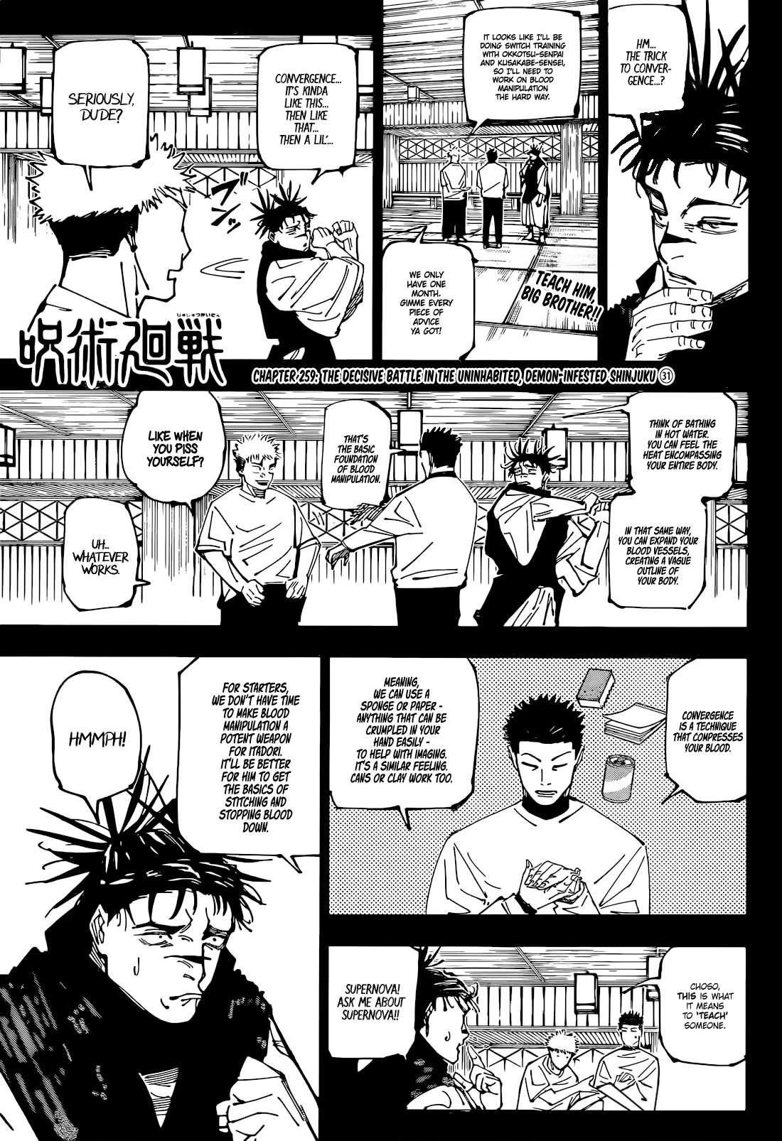 Read JUJUTSU KAISEN Manga Online