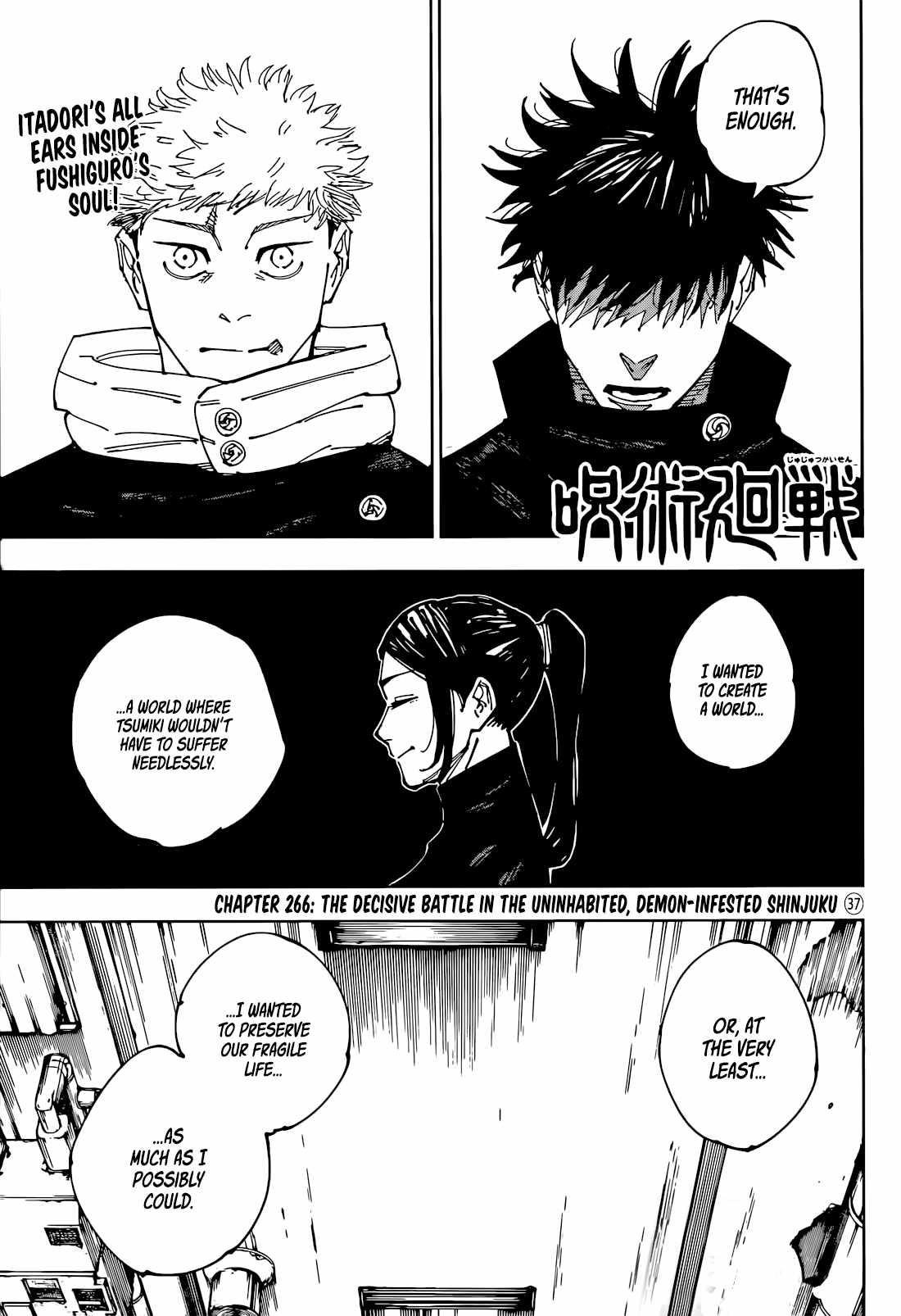 Read JUJUTSU KAISEN Manga Online