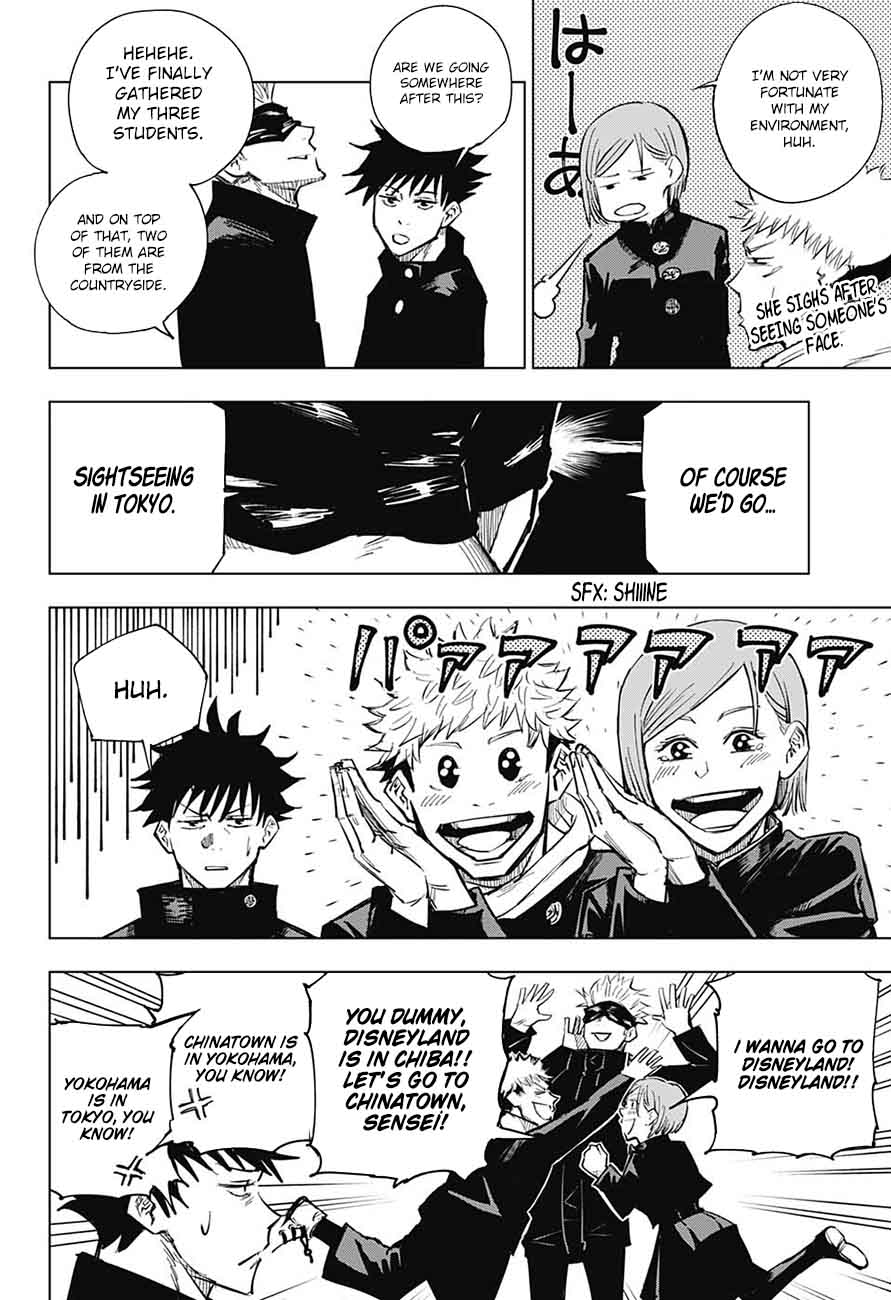 Read JUJUTSU KAISEN Manga Online