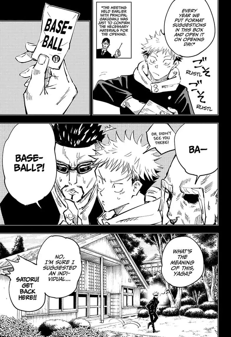 Read JUJUTSU KAISEN Manga Online