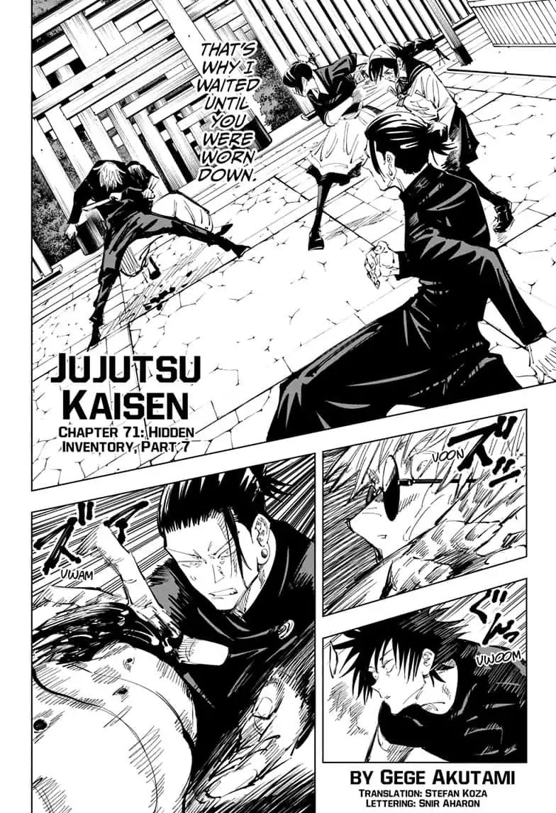 Read JUJUTSU KAISEN Manga Online