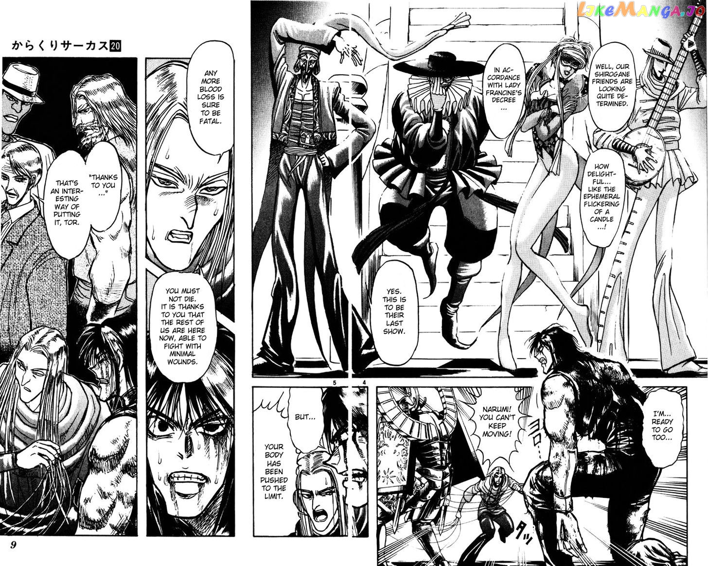 Read Karakuri Circus Manga Online