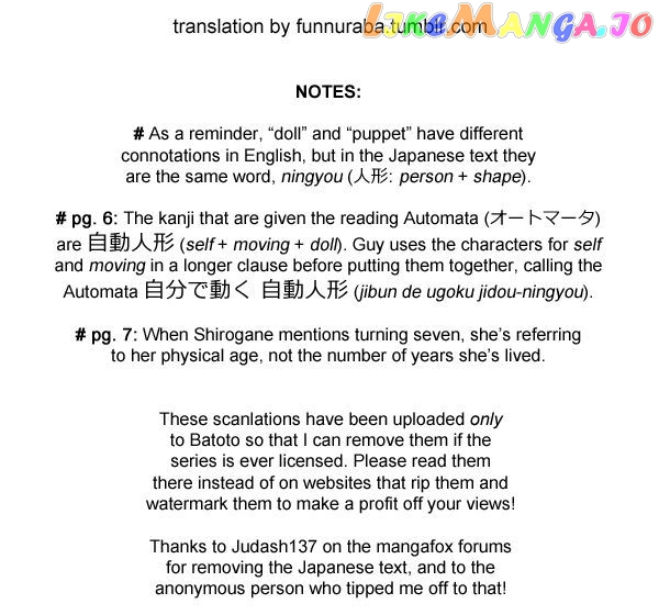 Read Karakuri Circus Manga Online