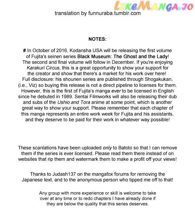 Read Karakuri Circus Manga Online