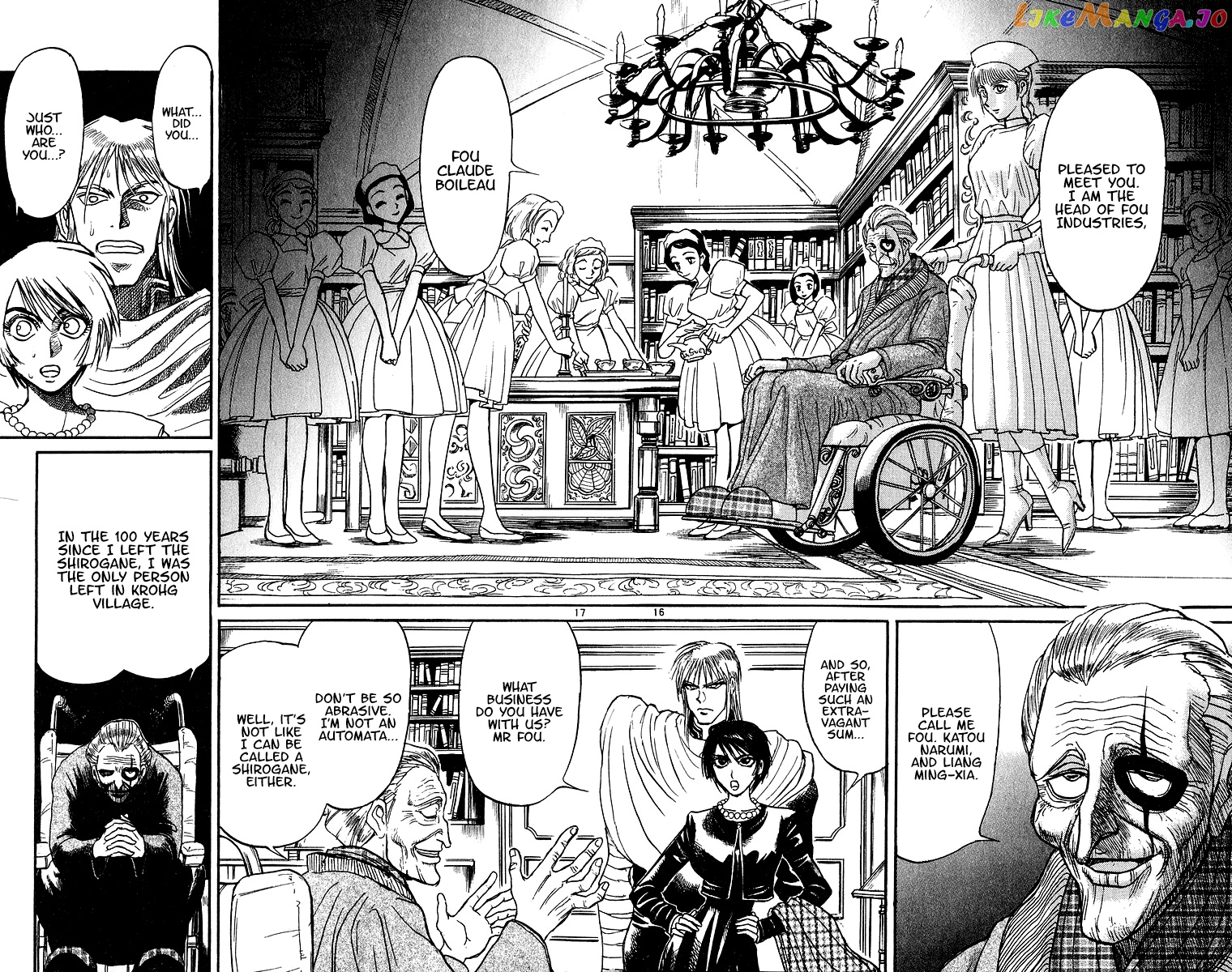 Read Karakuri Circus Manga Online